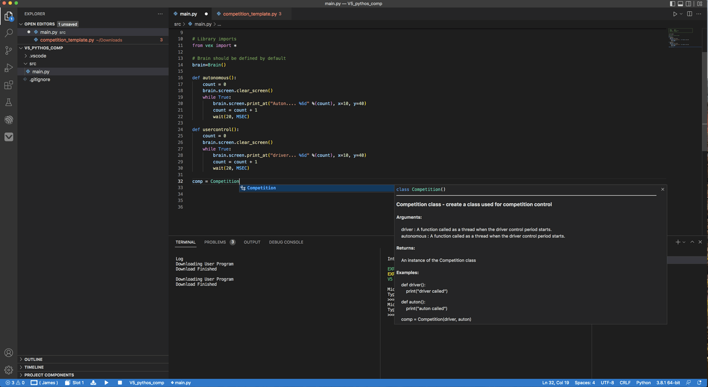 VEX Visual Studio Code Extension - Page 2 - VEX News - VEX Forum