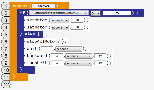 robotc code examples