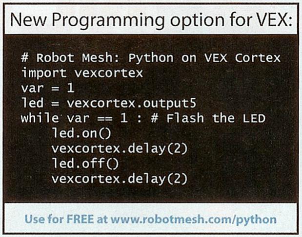 vex iq python