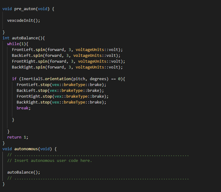 Inertial sensor programming questions - VEXcode Pro V5 Text Tech ...