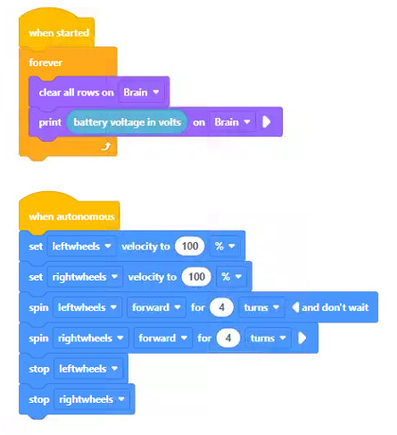 Learning how to block code - General Forum - VEX Forum